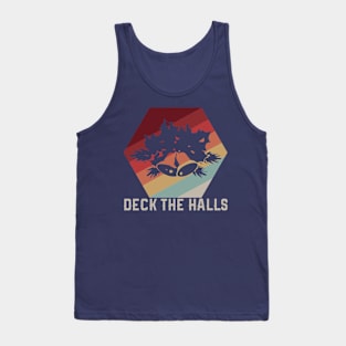 Vintage Deck The Halls Tank Top